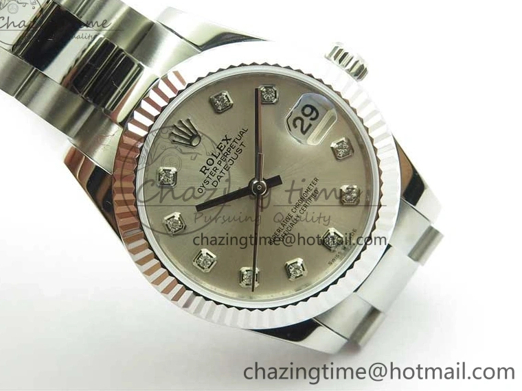 0214 Datejust 31mm 278271 SS BP Maker Best Edition Silver Crystal Dial on Oyster Bracelet Affordable 2745